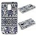 Note 4 Case, U-Gem star Colorful Heavy Duty Hybrid Rugged Hard Case Cover For Samsung Galaxy Note 4,with SIM Card Adapter Kit+Screen Protector+Black Stylus (PC-13)
