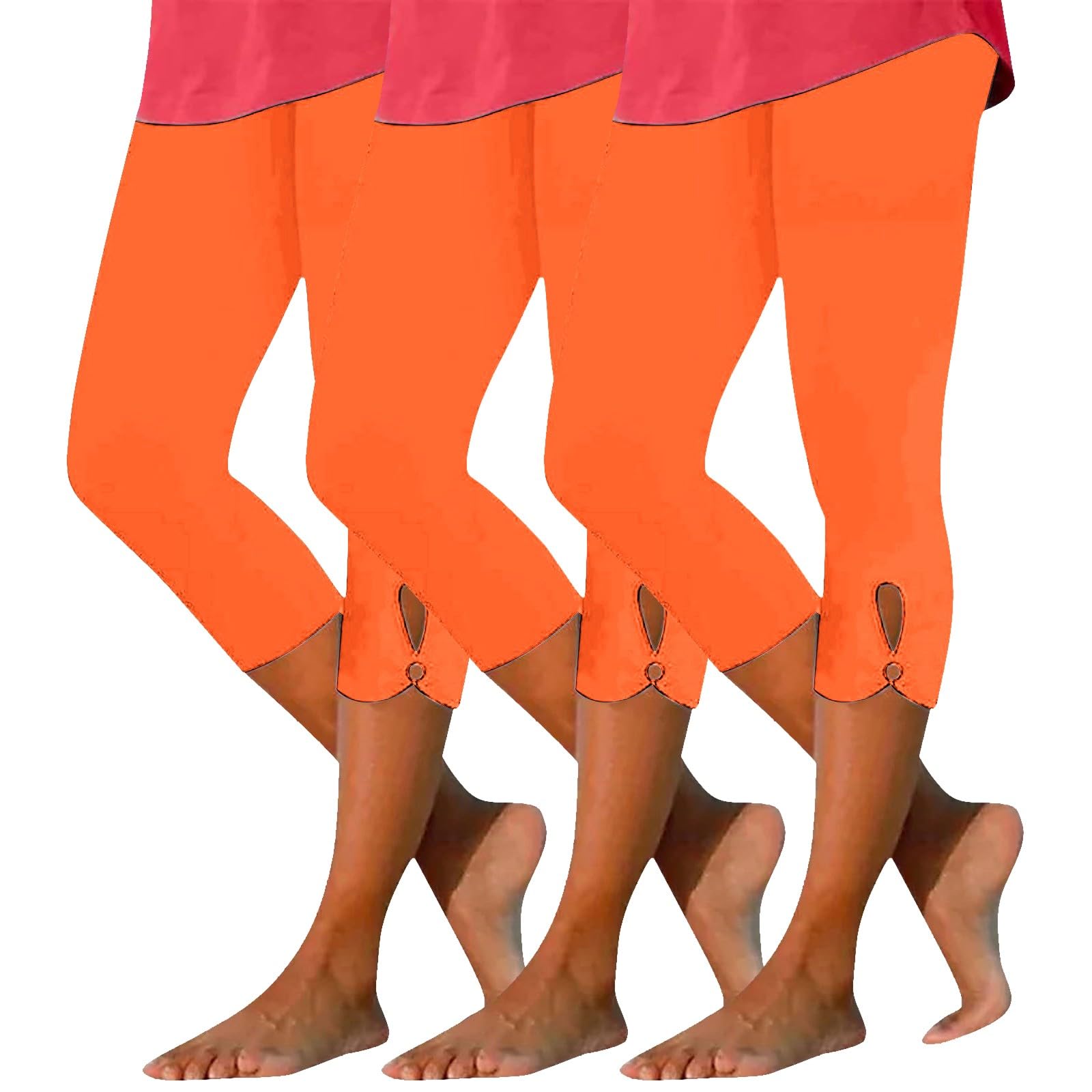 3/4 Leggins Capri 3D Anticellulite Donna Push Up Cellulite Compressione Graduata Sculpture Lipedema Pantaloni Pilates Donna Estivi Raffinato ed Elegante