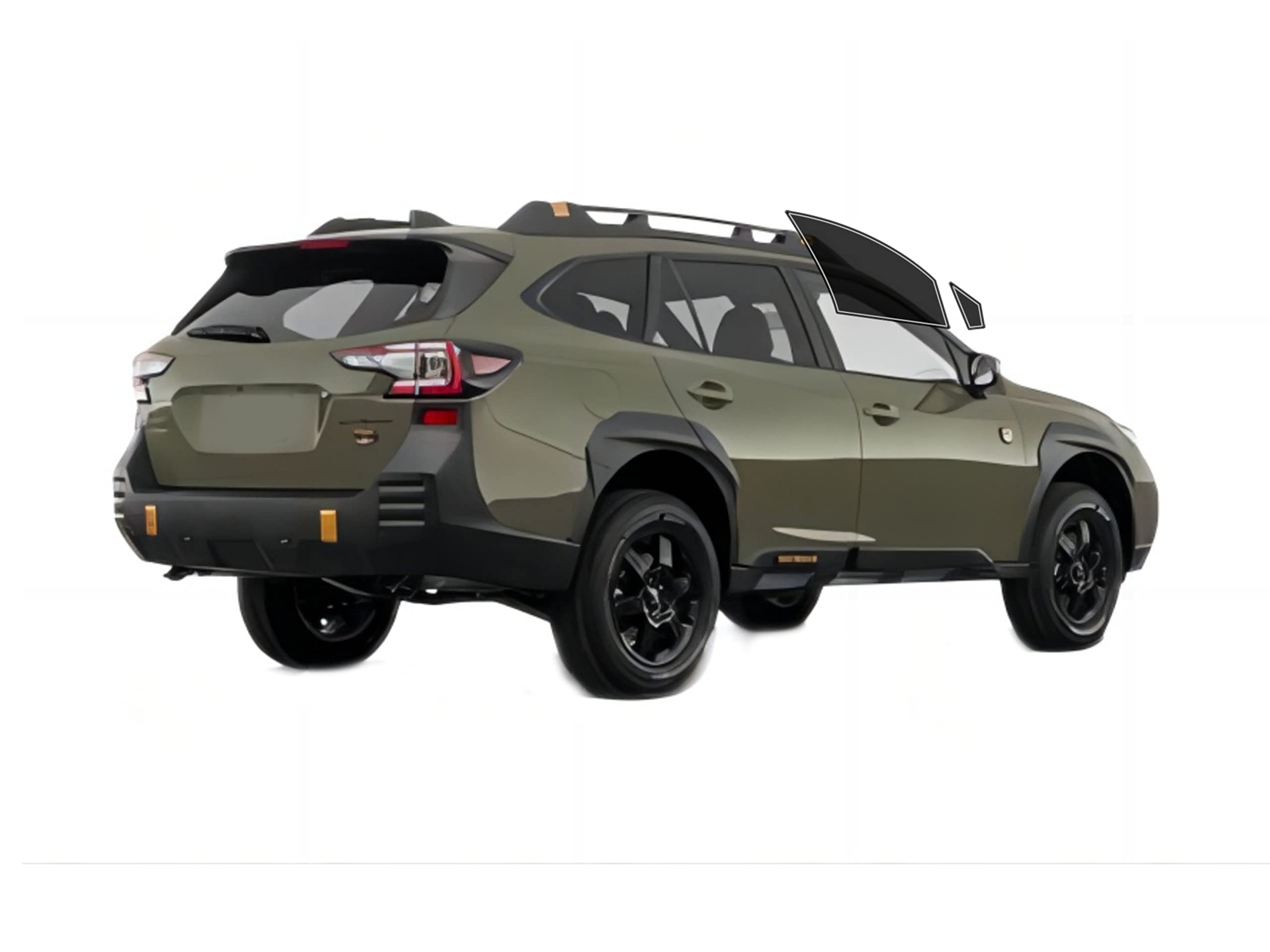 AUTOTEK Precut Window Tint Film Front Two Door Windows Tint Film Cars Sun Blocking Protection Privacy Anti Shatter Glass 2 Ply Computer Cut Any Tint Shade for Subaru Outback 2020-2024