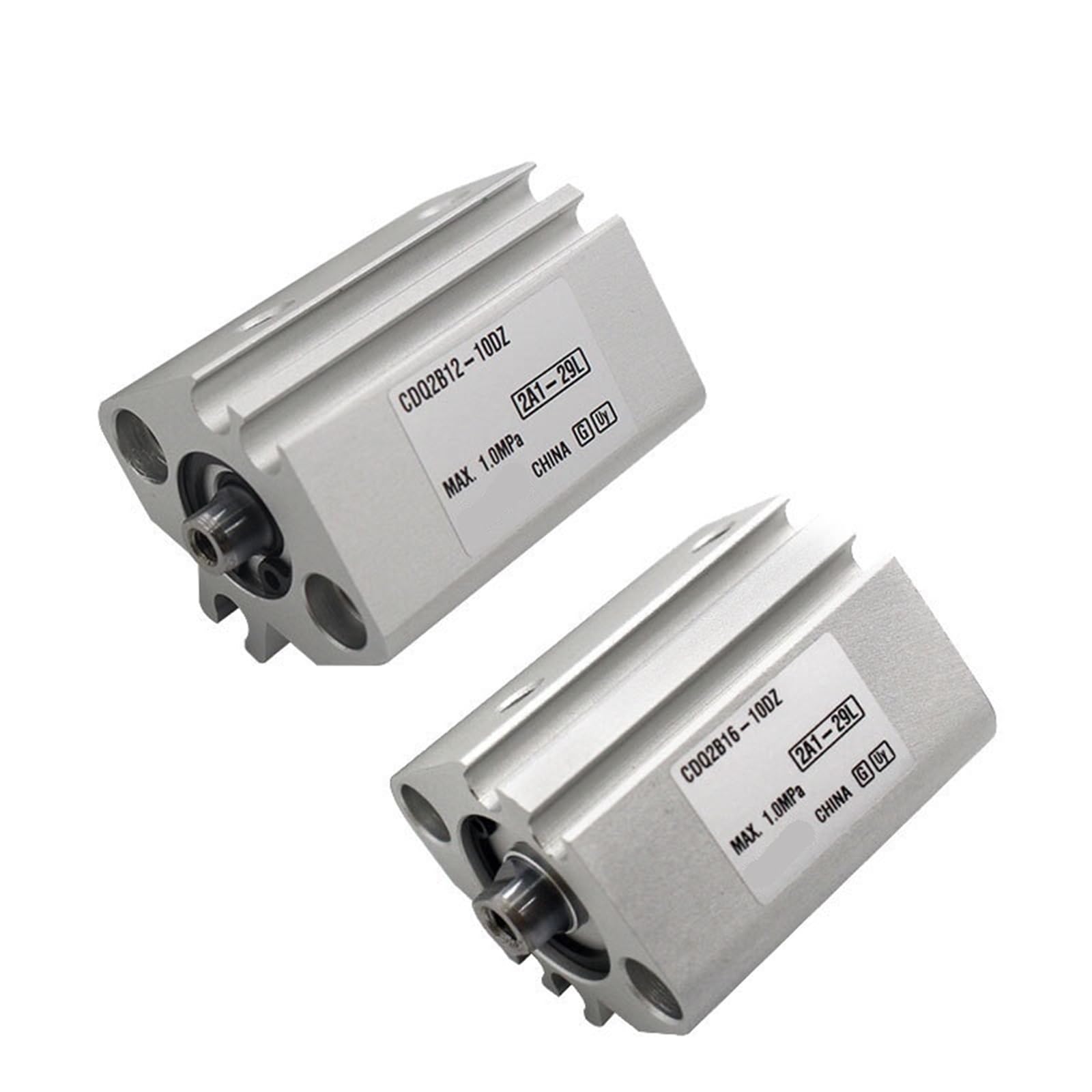 Vérin compact CQ2B40 pneumatique double effet tige simple 40mm - 4