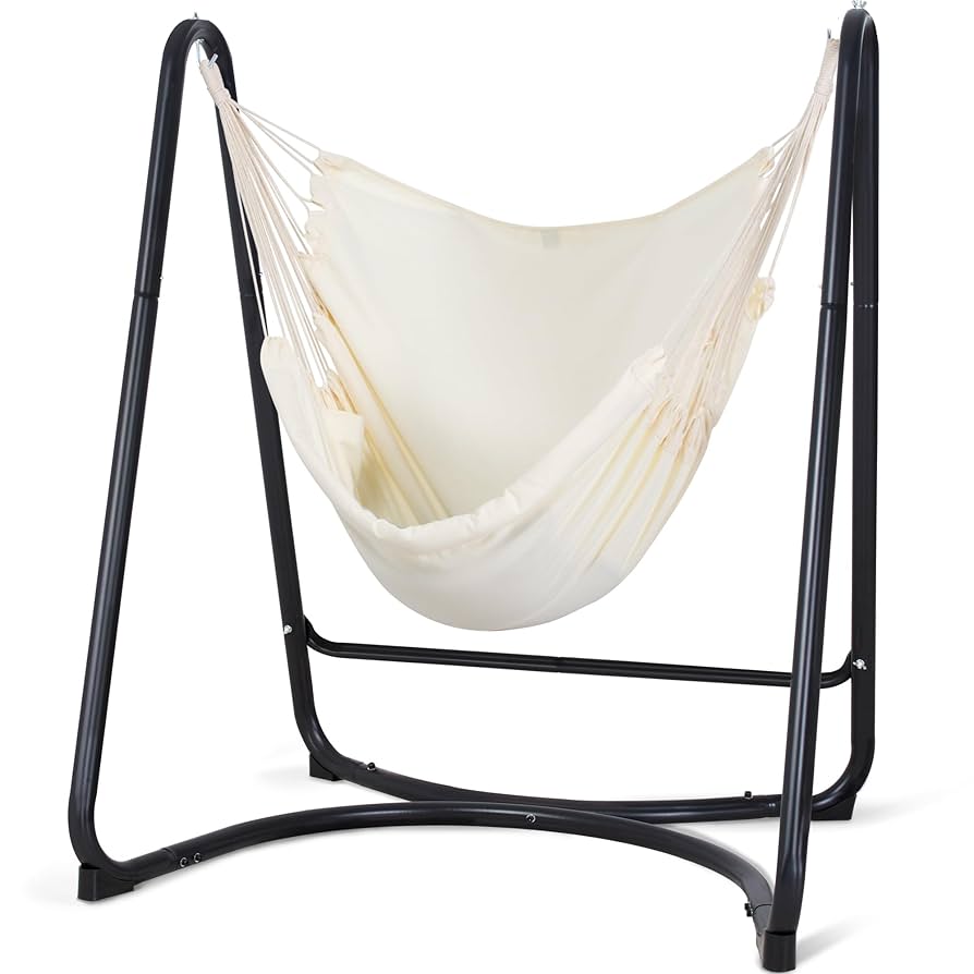 Amazon.com: SUNCREAT Indoor Hammock Swing Chair with Stand
