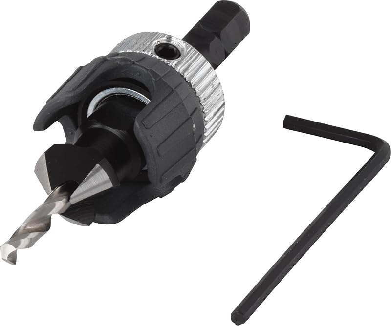 Wolfcraft Csavarfúró 3.2-12mm Mélységhatárolóval és Süllyesztéssel