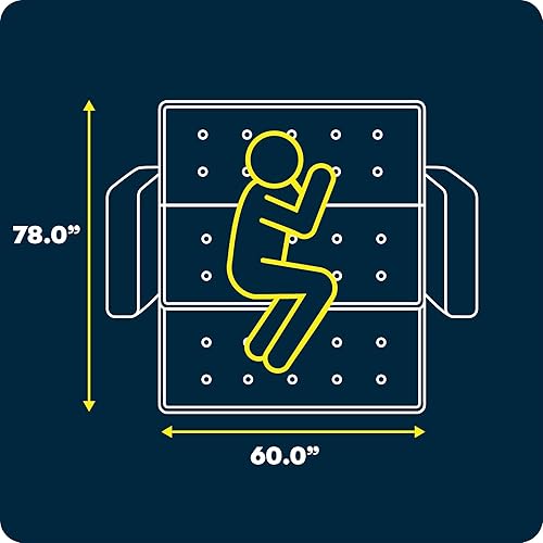 Miniatura 2 de Serta Ainsley - Sofá cama convertible de 72.6 pulgadas, tamaño Queen, Dreamcoil Comfort, tela tejida suave, color gris claro