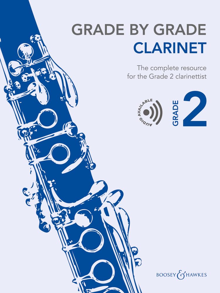 Grade by Grade - Clarinet Grade 2: The complete resource for the Grade 2 clarinettist. clarinet and piano.