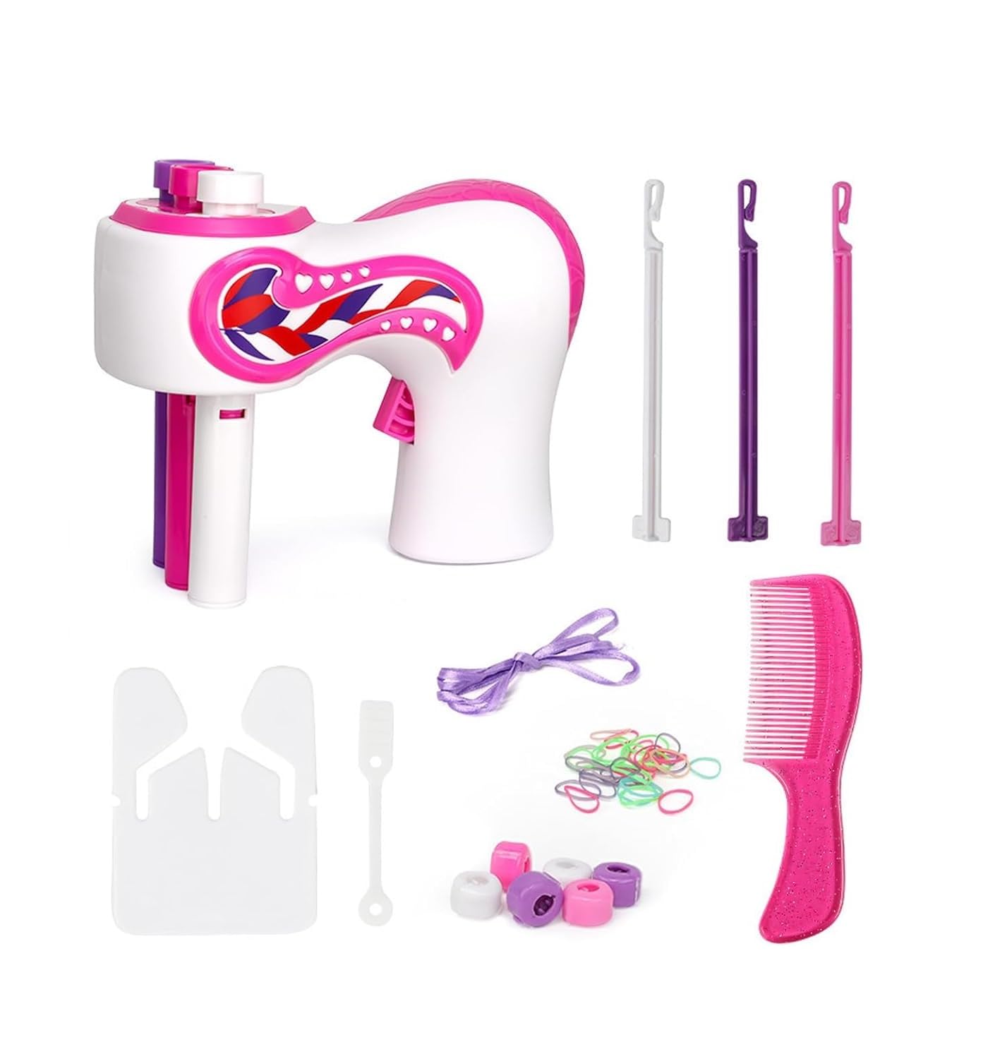 Automatic Hair Braider Elektrischer Hair Bedazzler Kit Weihnachten Automatische Haarflechtmaschine DIY Braiding Device Haarflechter Magisches Haare Flechten