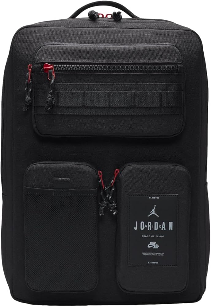 Amazon.co.jp: Air Jordan Hesi Pack 22L バックパック, ブラック, 18H