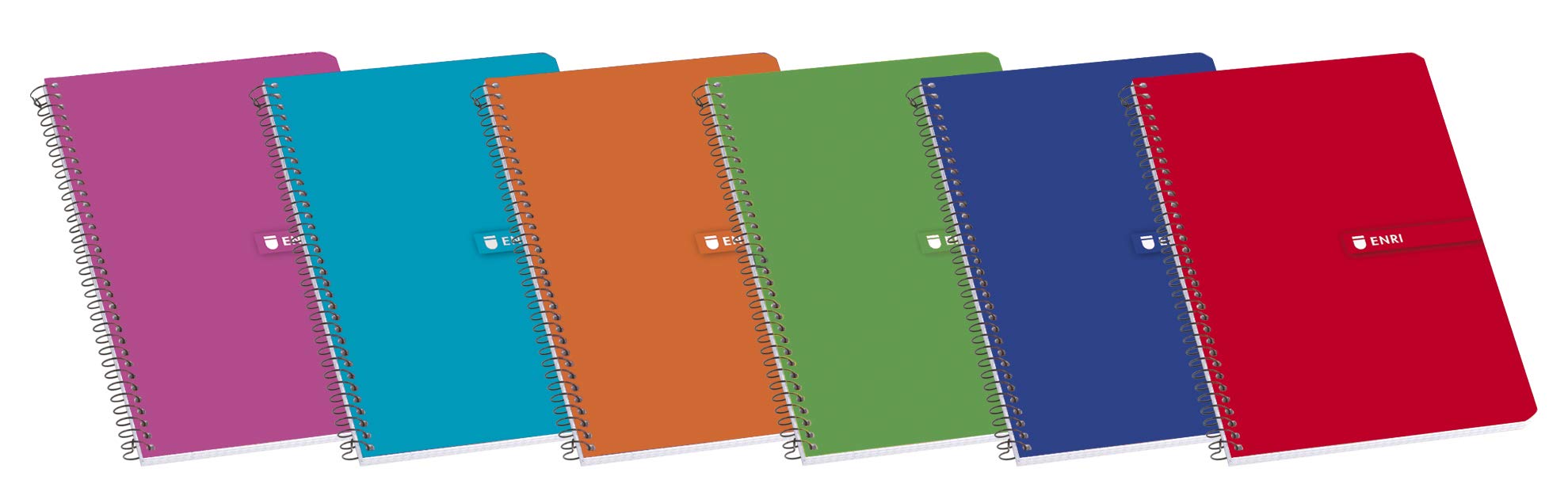 Enri 100430112 Notebook Pack of 10 - Random Colours