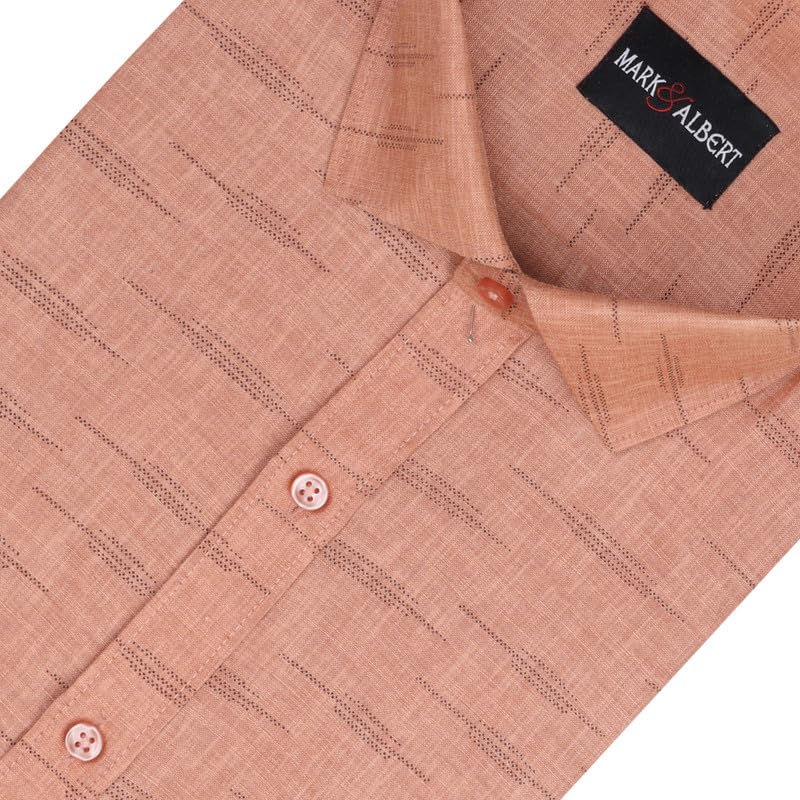 Image of Men's Half Sleeve Linen Shirt