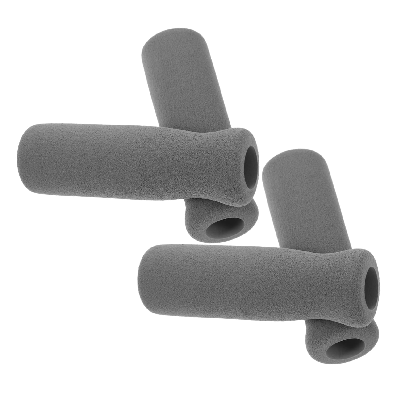 HOUDERCO Ergonomic Cane Handle Grips 4pcs Anti-Slip Cane Handle Covers Soft Sponge Sleeves for Elderly Walking Sticks