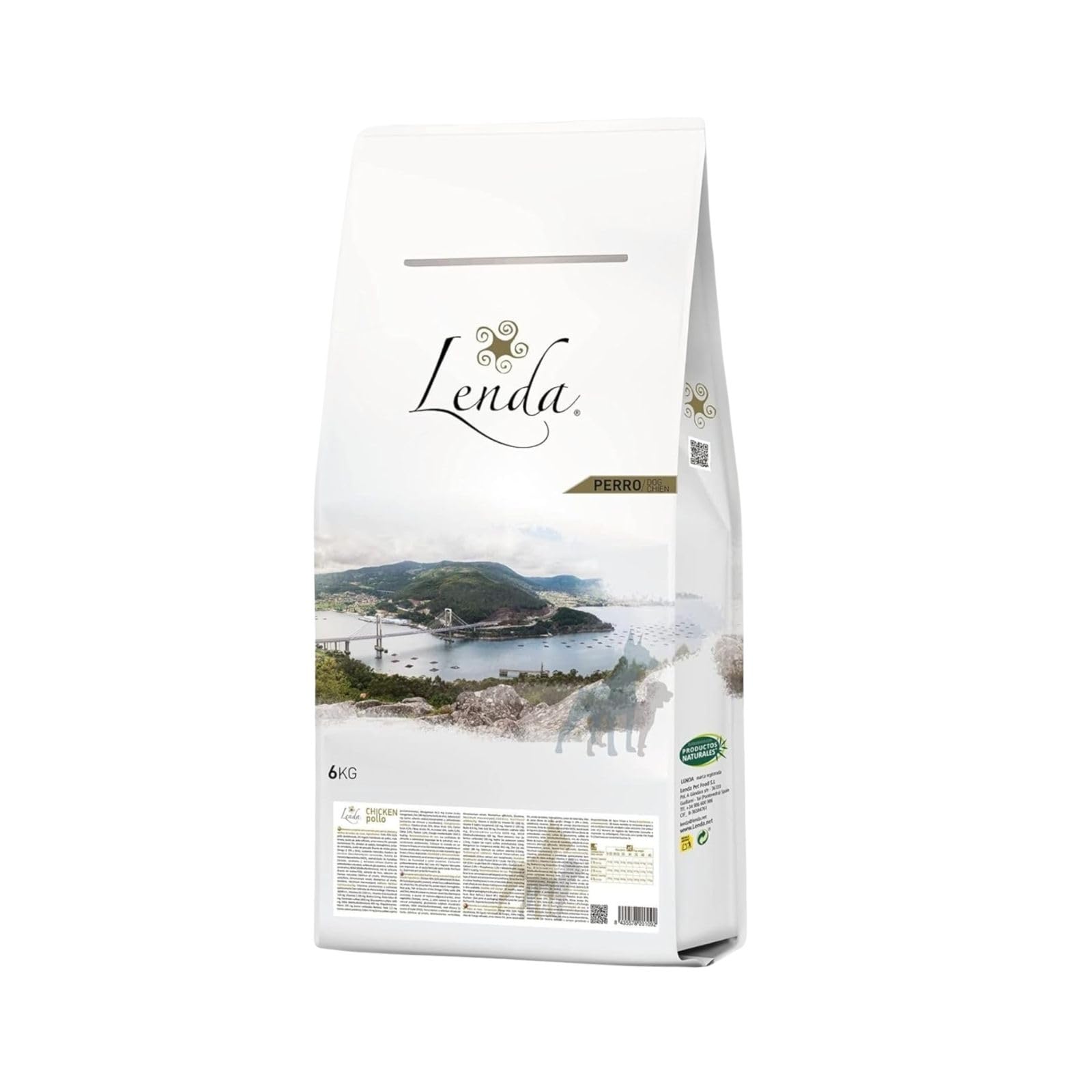 Lenda Puppy 6 kg - Crocchette Cucciolo Cane Ipoallergeniche Per la Crescita - Croccantini Cane Puppy per Tutte le Razze - Con condroprotettori - Alimento Naturale - Crocchette Cuccioli Junior