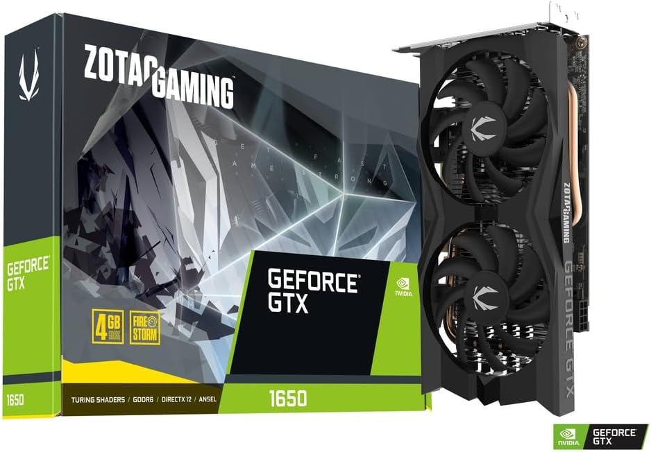 Zotac Gtx Gtx 1650 Lowest Price ZOTAC Gaming GTX 1650 4GB GDDR6