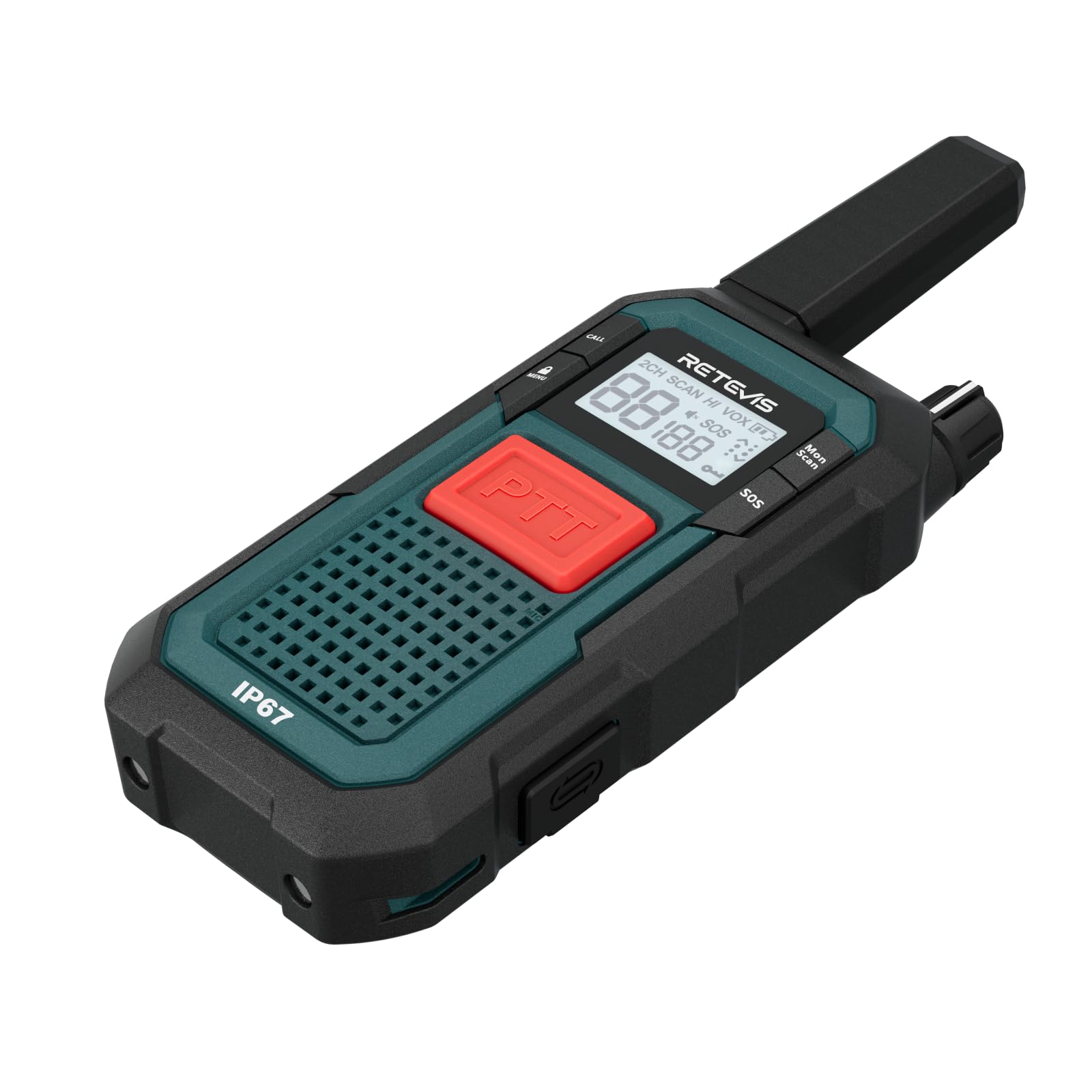 Retevis RB648 Talkie Walkie Robuste, Radio Bidirectionnelle,MIL-STD-810H