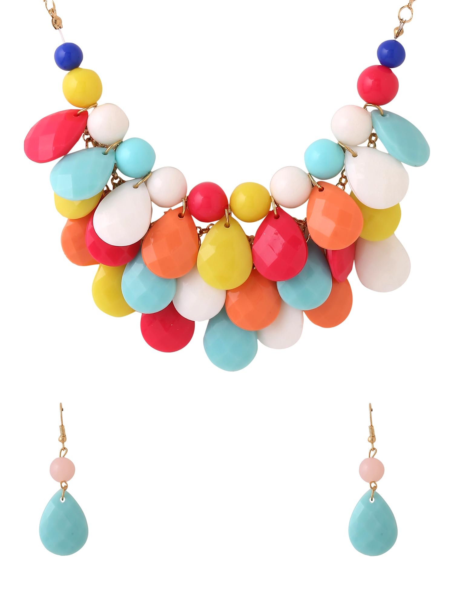 Yellow Chimes Jewellery Set for Women and Girls Pearl Necklace Set for Women | Gold Plated Choker Necklace Set | Birthday Gift for girls and women Anniversary Gift for Wife (B0BPSTKHNL) Amazon Price History, Amazon Price Tracker