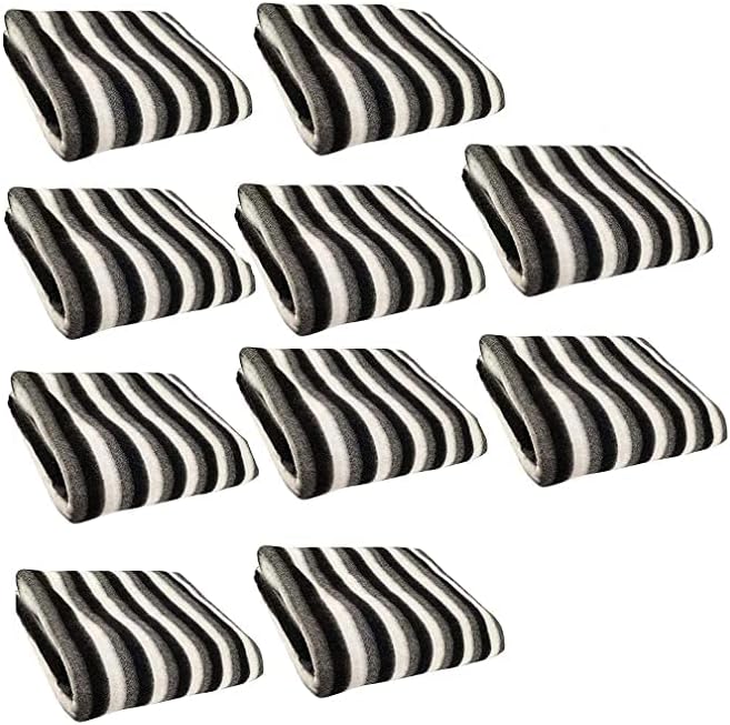 - Solid Single Fleece Blanket (Polyester, Multicolor) - Pack of 7