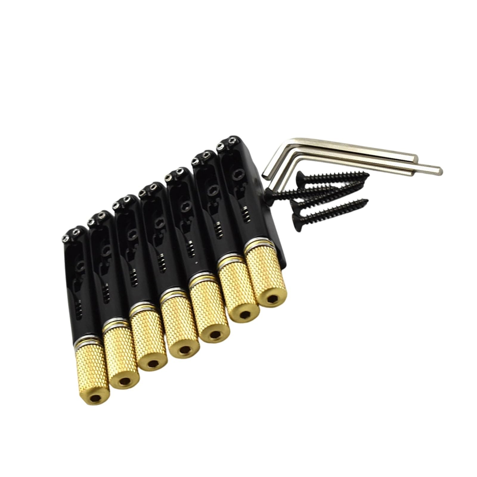Set Di 7 Corde Per Chitarra Elettrica Senza Testa Con Ponte Bk | Ponte per chitarra