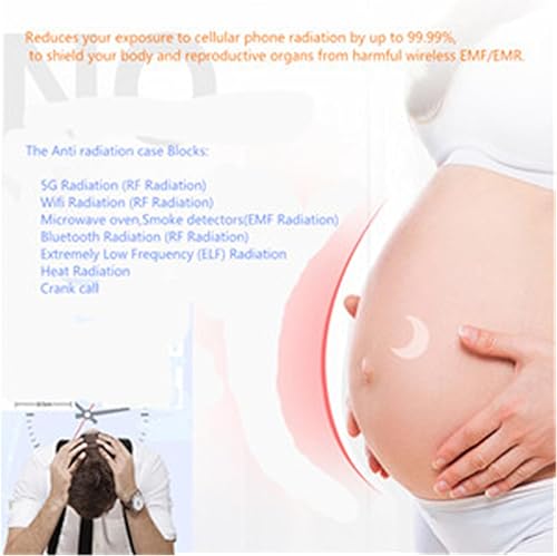 Miniatura 2 de Faraday - Funda para teléfono con protección EMF, compatible con iPhone 12 15Pro Max, se adapta a Samsung, bolsa de seguridad antiradiación, funda