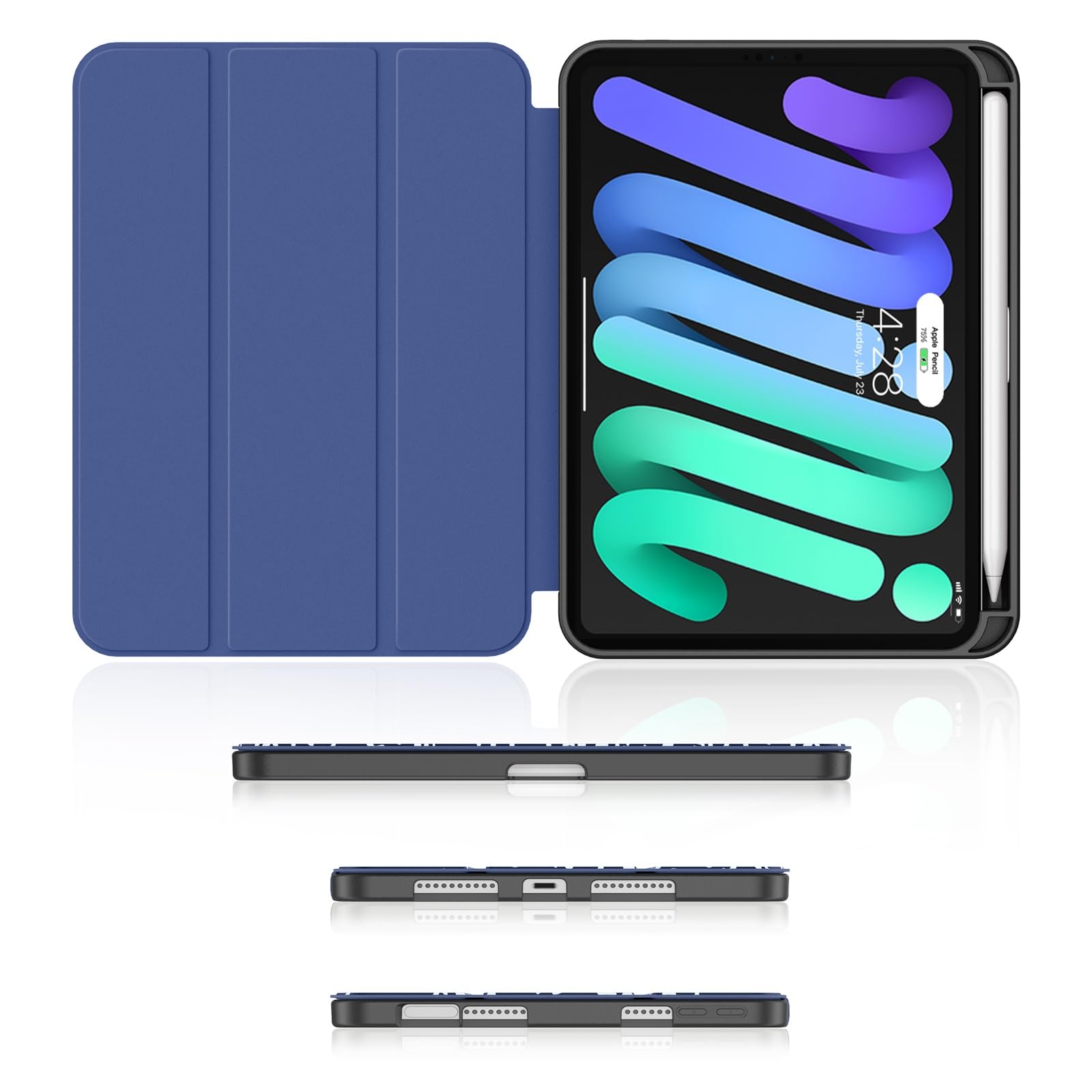 iPad mini 7とApple Pencil Pro アップル、第7世代「iPad mini」発表。Apple Intelligenceと