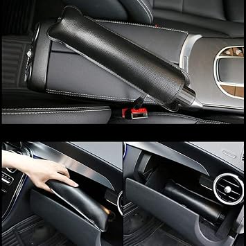 DUFFA Katlanabilir Araç İçi Ön Cam Güneşliği Araba Şemsiye Güneşlik Torpido Koruyucu Güneşlik Oto Güneş Şemsiyesi UV Işın Engelleyici Universal/Tüm Araçlara Uyumlu Deri Kılıflı (140 cm x 78 cm)