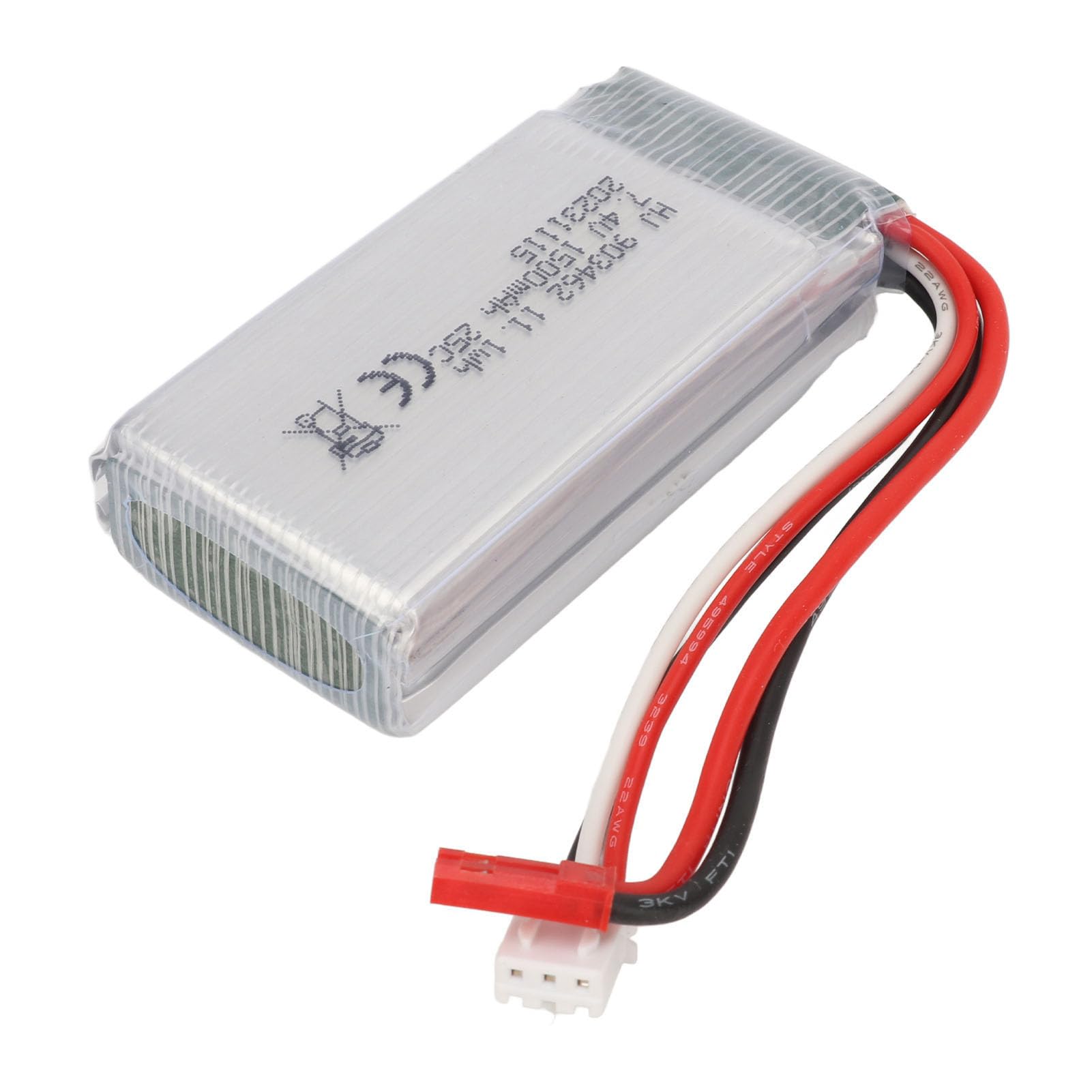 EMUKOEP Batterie au Lithium Polyvalente 7,4 V 1500 MAh pour Voiture RC pour FT009 et L969 – Construction Haut de Gamme