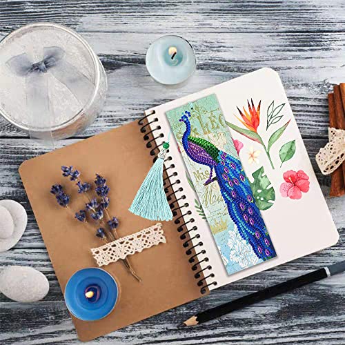 2 pezzi 5D Diamante Segnalibro, Eicamo Pittura