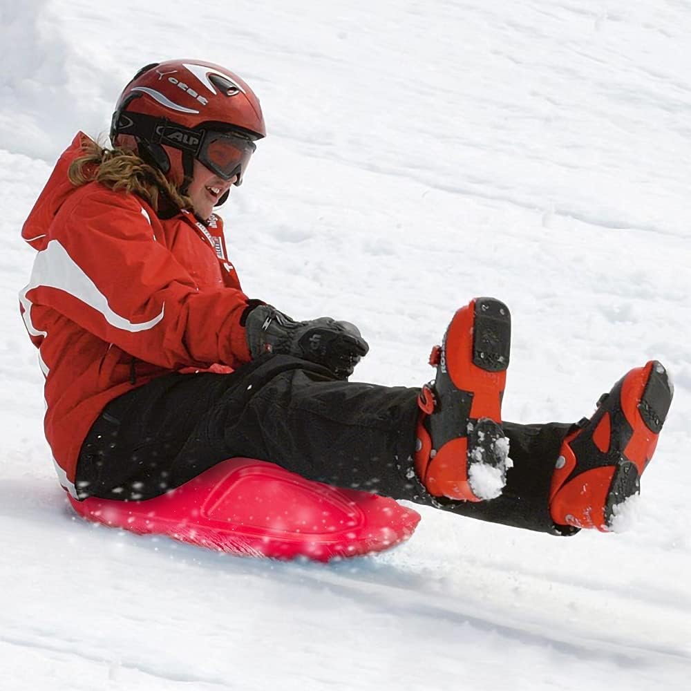 Bob - Luge pour enfants - En plastique robuste - Stable - Pour enfants et adultes - Sports d'hiver - Avec contrôle facile - Jusqu'à 100 kg