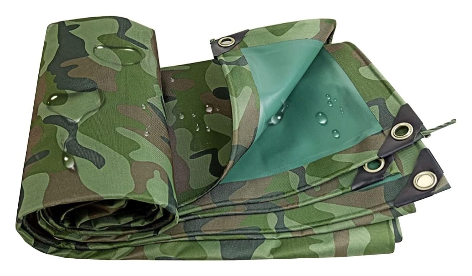 Heavy Duty Waterproof Cover Tarp, Tarpaulin Heavy Duty Tarp 450gsm Metal Grommets Reinforced Edges Multiple Sizes(1.5x1.5m)