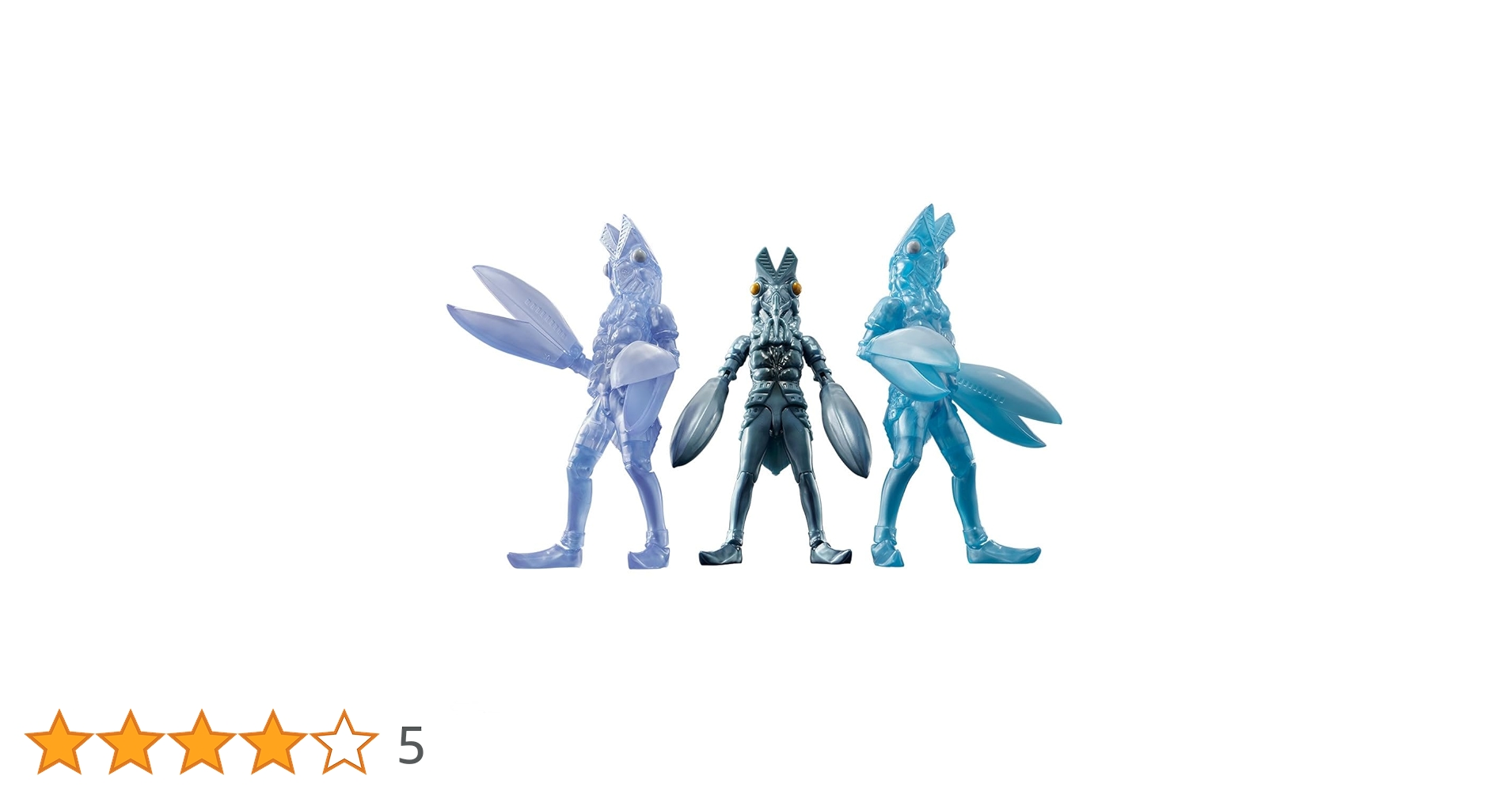 ウルトラアクションフィギュア　バルタン星人分身カラーセット ウルトラアクションフィギュア バルタン星人 分身カラーセット