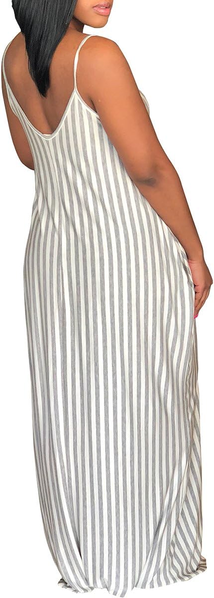 SheKiss 2026 Women's Casual Summer Floral Long Maxi Dresses Floor Length Sleeveless Plus Size Sundresses - Image 2