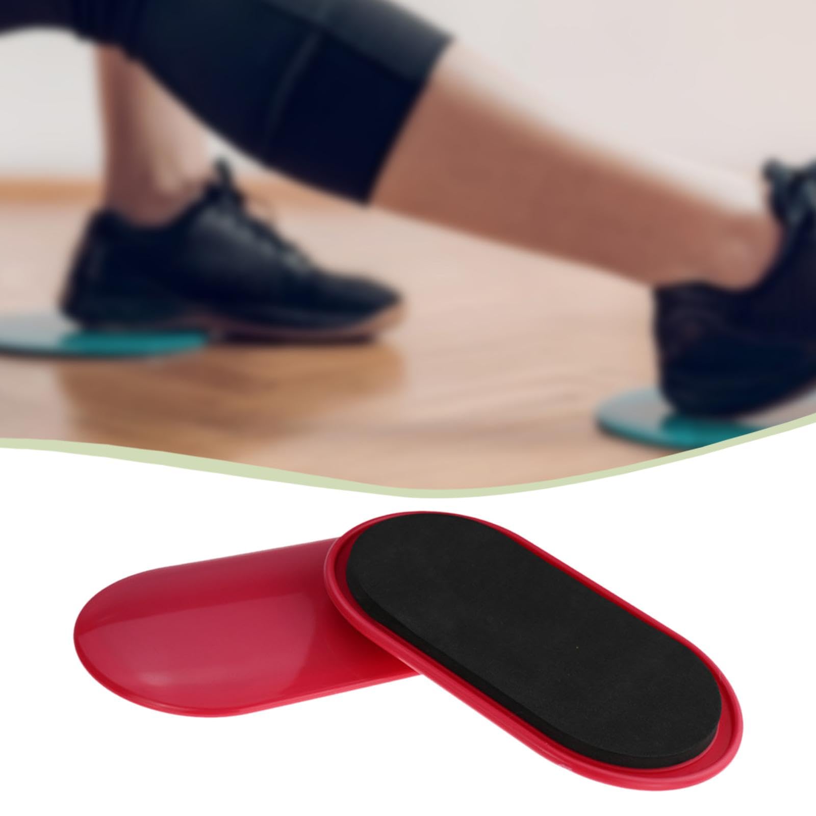 Milageto 2 Stück Core Sliders Gleit Discs Trainingsscheiben Bauchmuskel Pads mit PP Eva Material für Männer Frauen Fitnessstudio Pilates
