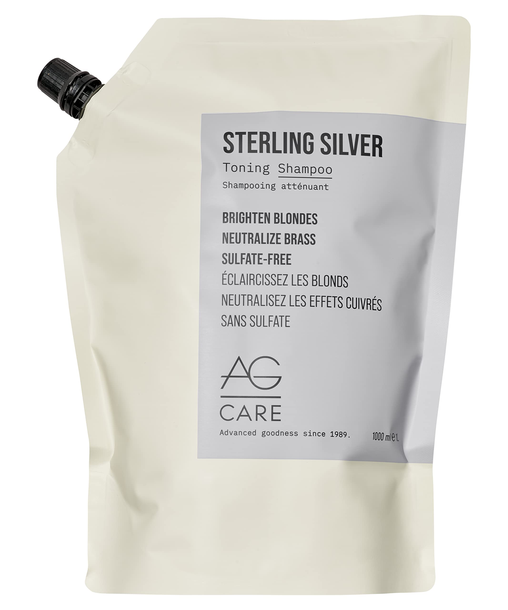 Amazon.com: AG Care Sterling Silver Purple Toning Shampoo - Grey