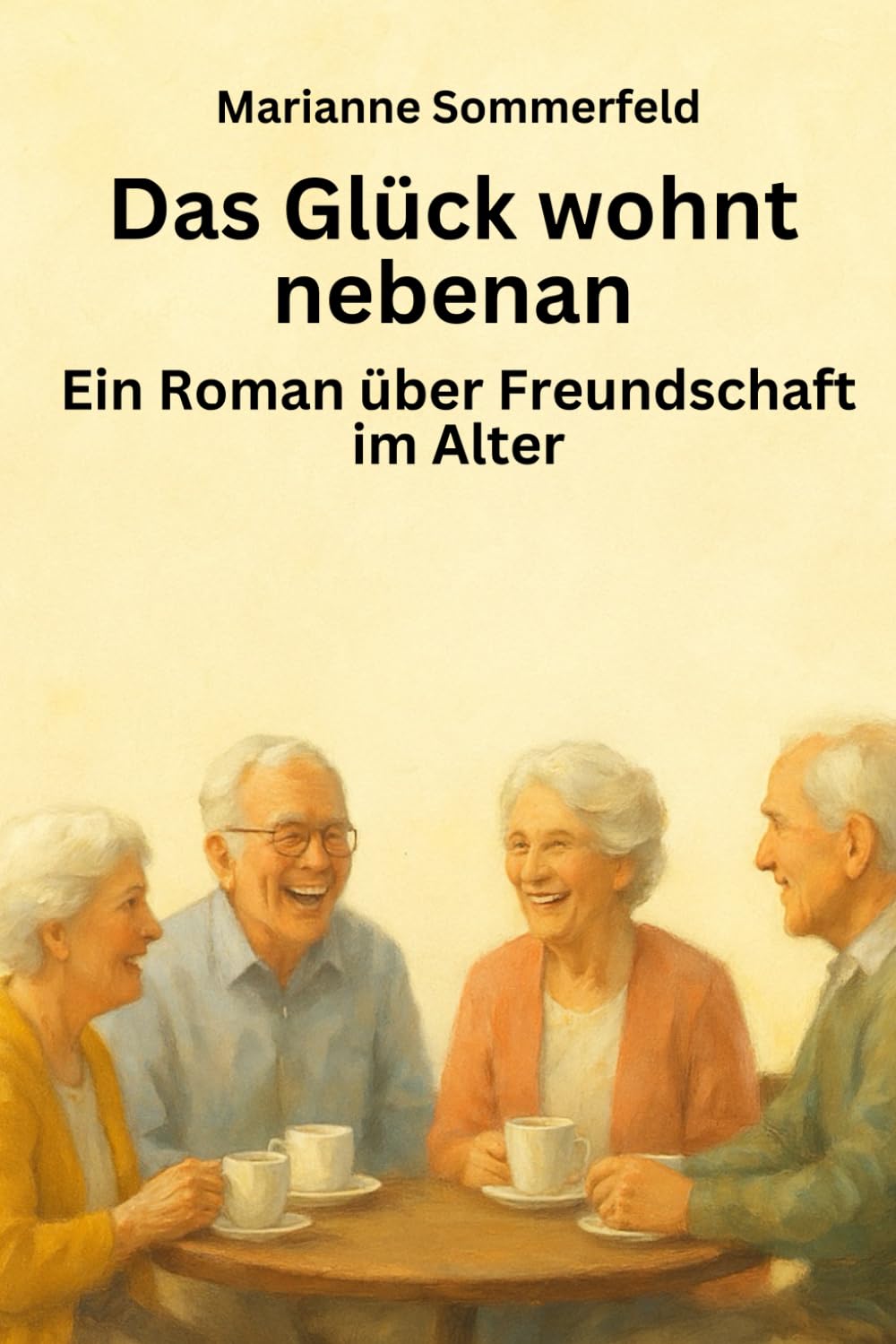 Das Glück wohnt nebenan – Ein Roman für Senioren über Freundschaft im Alter: in großer Schrift