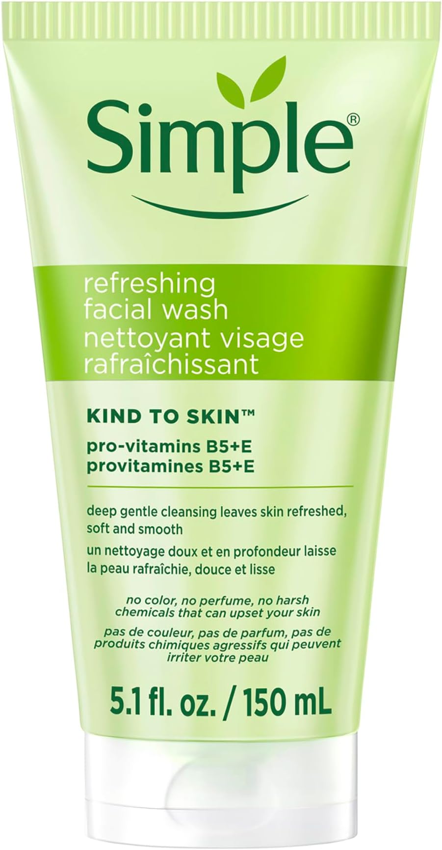 Kind to Skin Face Wash Cleanser for All Skin Types Moisturizing Cleanses and Hydrates 5 oz