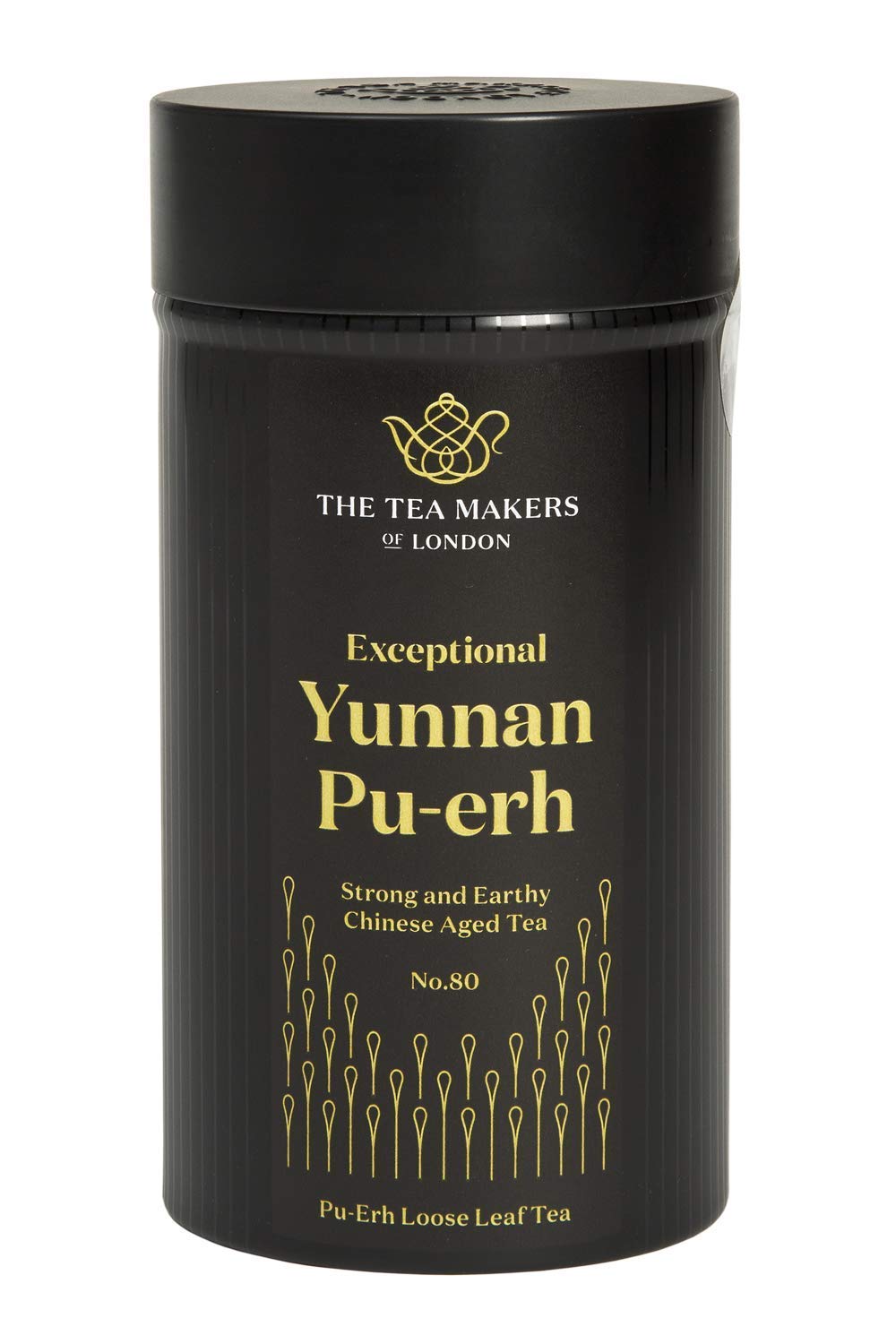 The Tea Makers of London Yunnan Pu-Erh (Fermented Dark Tea) 125 g Caddy