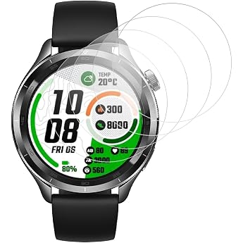 Tempered Glass Screen Protector for Xiaomi Watch S4 Pack of 4 Mobile Phone Protective Film [Anti-Scratch] [Sans Bulless] [9H Hardness] Screen Protector