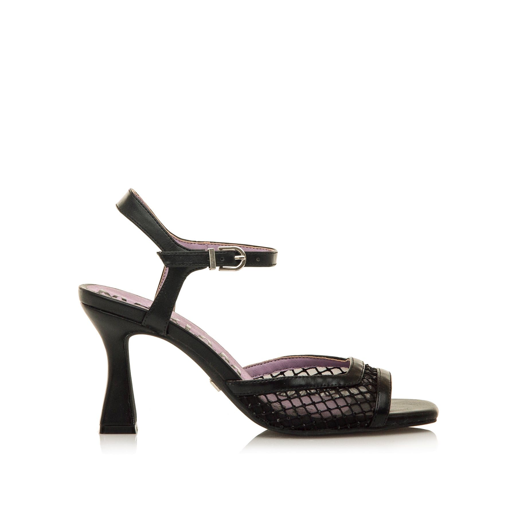 MARIAMARE Women's 68638 Sandal, Black/White, 6.5 UK