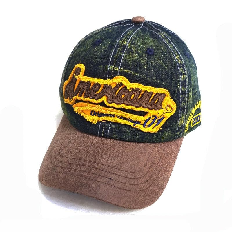 Image of Handcuffs Denim Stylish Cap for Men Women Baseball Caps Adjustable Free Size Hats | Gym Accessories | Sun Protective Hat