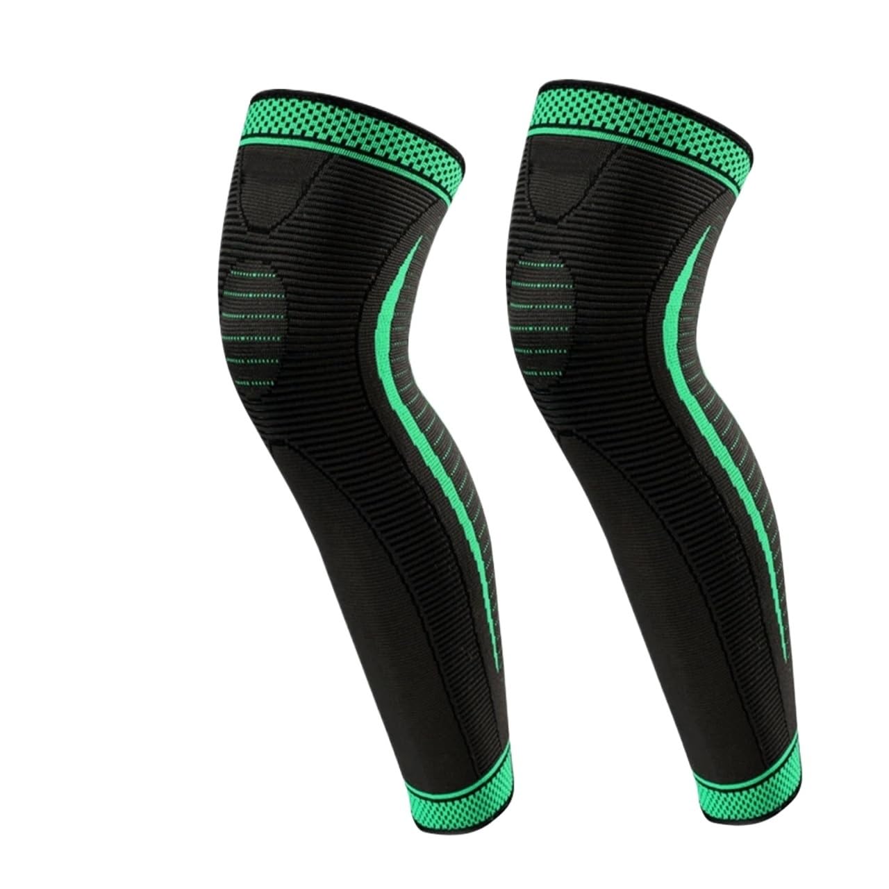Rodillera Compresion Mangas de compresión deportivas for piernas largas, soporte rodilla for ciclismo, carrera