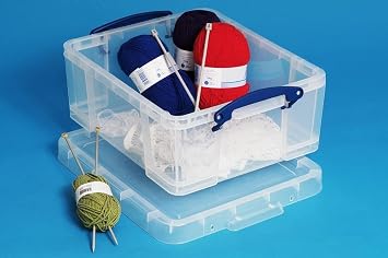 Really Useful Box 18 Litre Clear Pack of 3