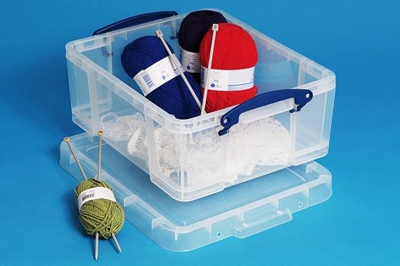Really Useful Box 18 Litre Clear Pack of 3