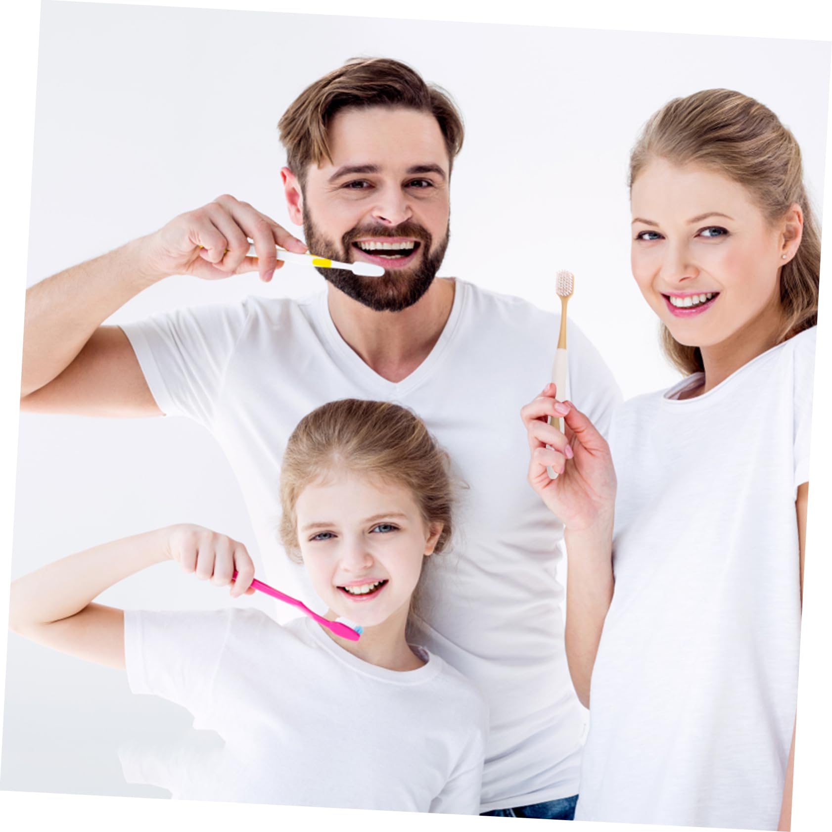 Vaguelly 36pezzi Spazzolini Denti Manuali Setole Morbide Spazzolini Denti Compatti Per Adulti e Viaggi Design Ergonomico Per Pulizia e Profonda
