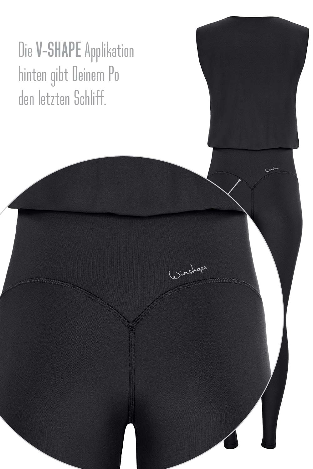 WINSHAPE Damen Winshape Damen Functional Comfort Jumpsuit Js102lsc Jumpsuit (1er Pack)