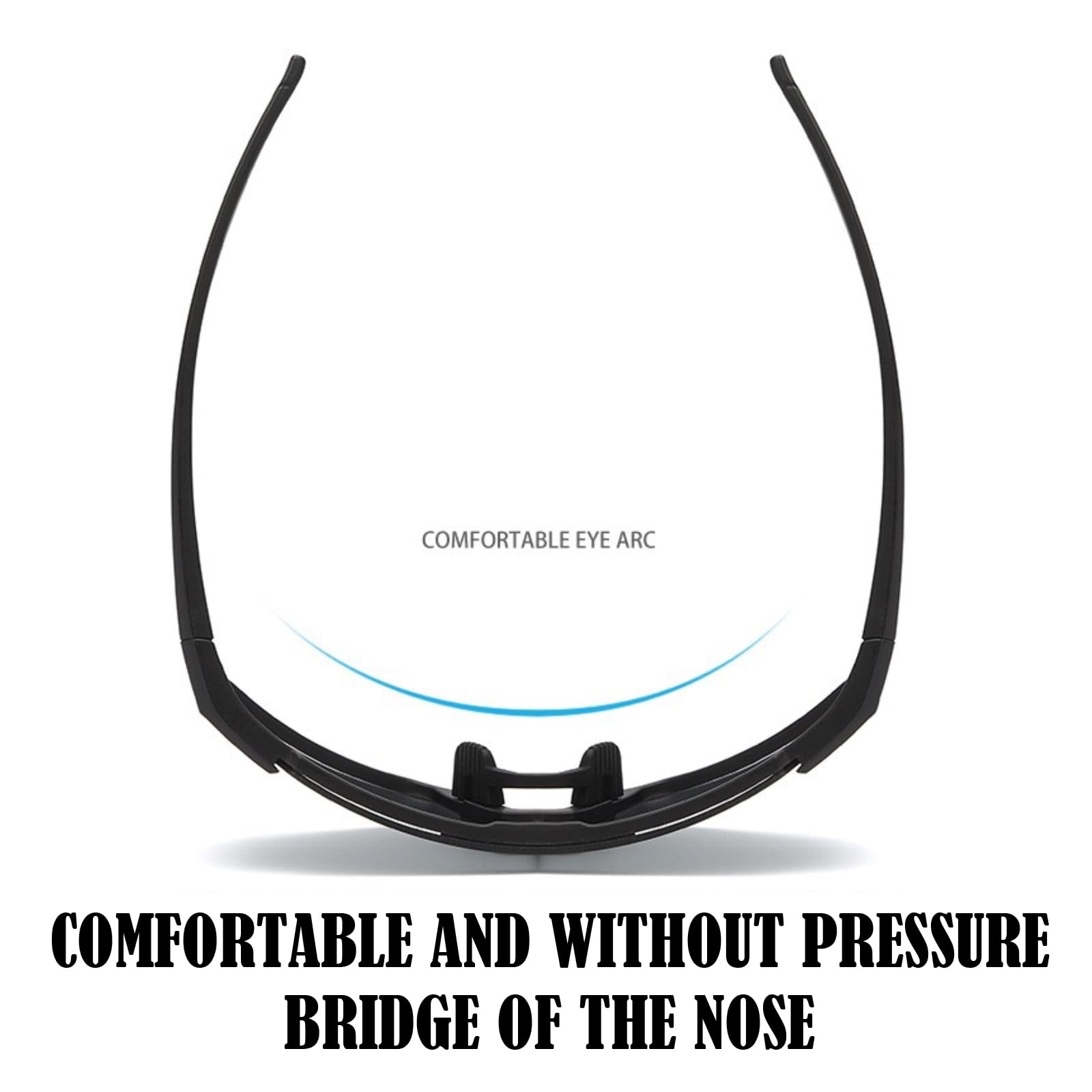 Lunettes de Vélo Polarisées UV400 JSTHHTT 3 PCS Hommes Femmes