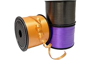 3 Pack 100 Yards Assorted Colors Curling Ribbon for Festive Decoration