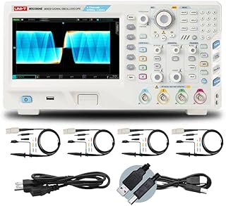 UNI-T UPO3054E Digital Phosphor Oscilloscope with 4 Channels, 2.5 GSa/s Real Time Sampling Rate, 250 Mpts, 500MHz Bandwidth