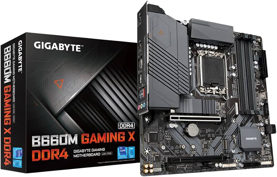 Placa Mãe Gigabyte B660M Gaming X DDR4, Intel LGA 1700, mATX, DDR4