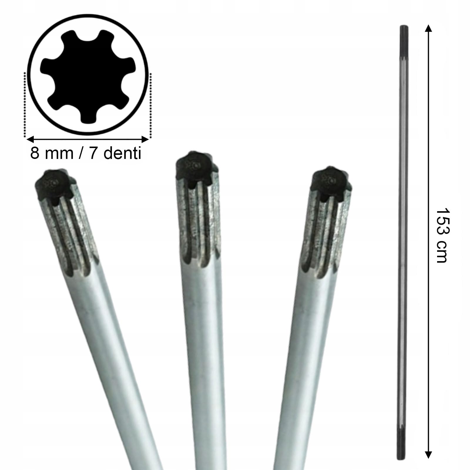 Asta Di Trasmissione Interna Universale Per Decespugliatore – Newgardenstore 026880 - Foto 1