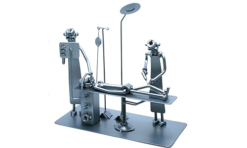 Miniatura 3 de Personalized Orthopedic Surgeon gift, Nuts and bolts sculpture Collectibles, Recycled metal Art, Birthday, Retirement Gift l Custom Name