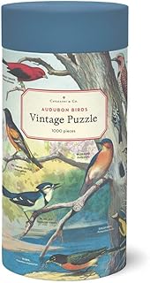 Cavallini 1000 Piece Puzzle, Audubon Birds (PZL/BRD)