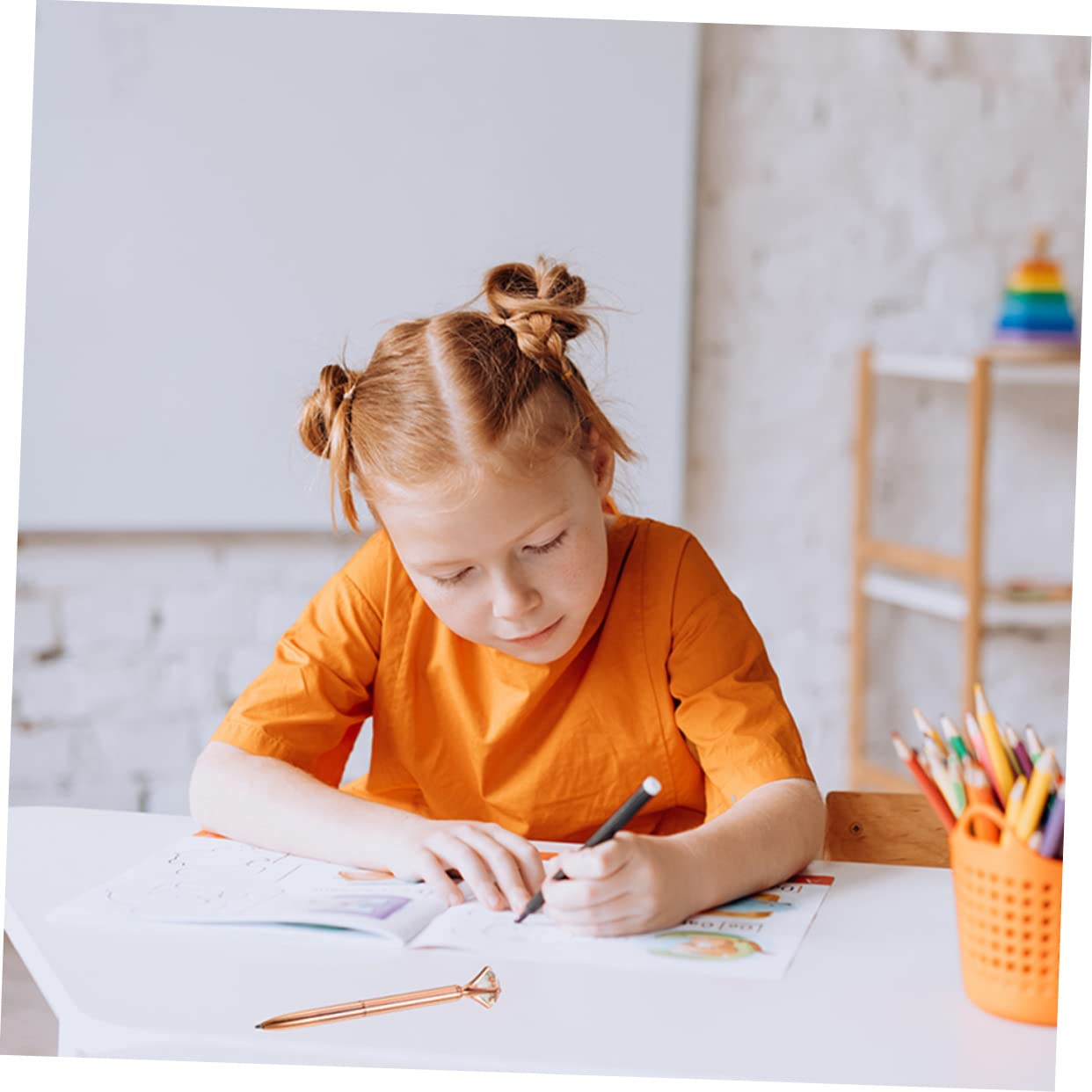 Lurrose 24stücke Kugelschreiber Mit Diamantform Ergonomische Multifunktionale Metallstifte Für Schule Und Büro Kreative Schreibgeräte Für Und Bastelprojekte