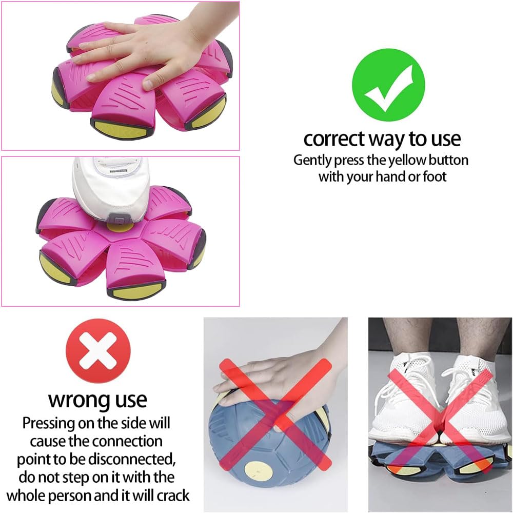 Hundespielzeug Fliegende Untertasse - Leuchtender Ball Für Haustiere